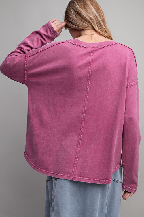 Orchid Mineral Washed Top