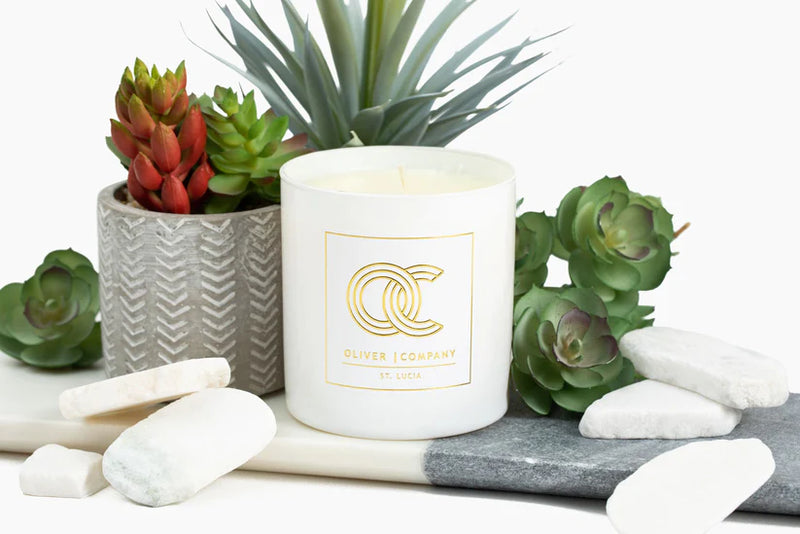 St. Lucia Candle - Oliver Fragrance Co.
