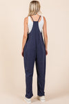 Relaxed Navy Jumpsuit