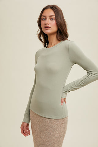 Ribbed Knit Top
