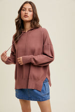 Red Bean Hoodie Sweater