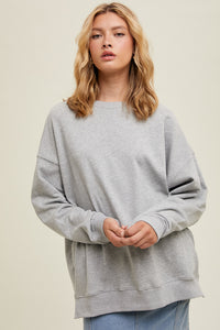 Heather Grey Pullover