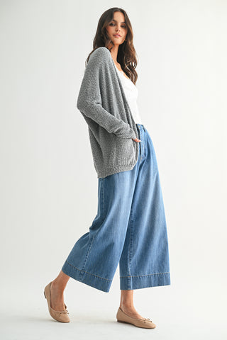 Lightweight Knit Sweater Cardigan