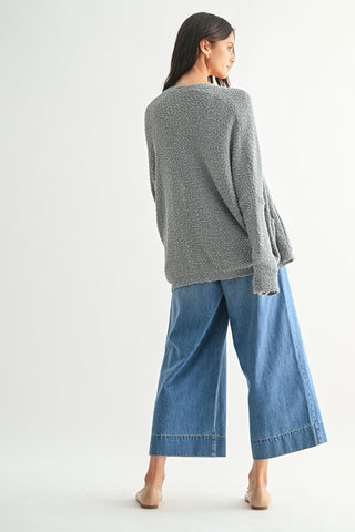 Lightweight Knit Sweater Cardigan