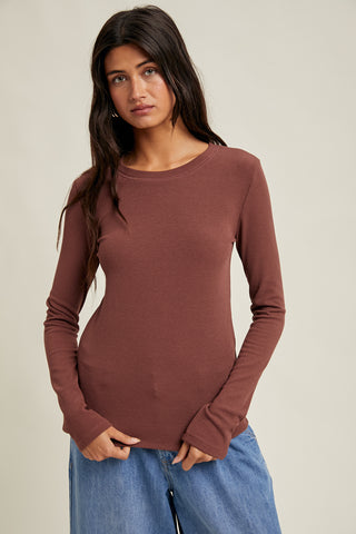 Ribbed Knit Top