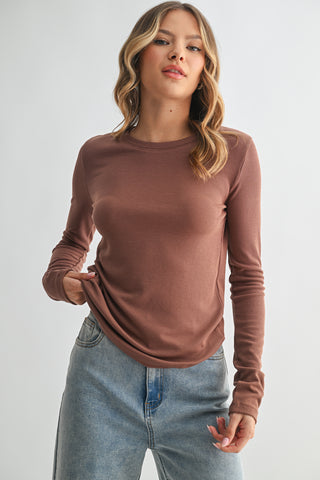 Ribbed Knit Top