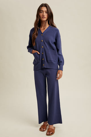 Indigo Sweater Cardigan