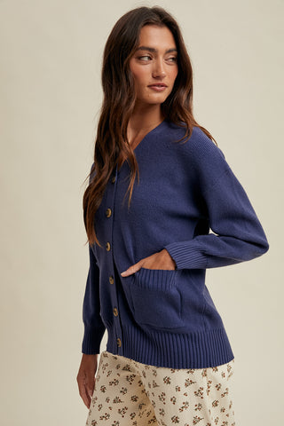 Indigo Sweater Cardigan