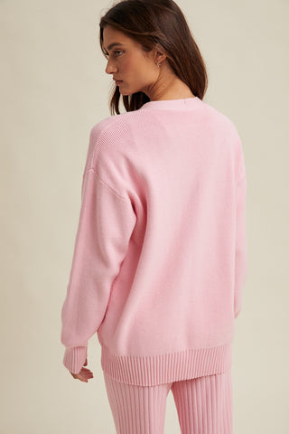 Punch Sweater Cardigan