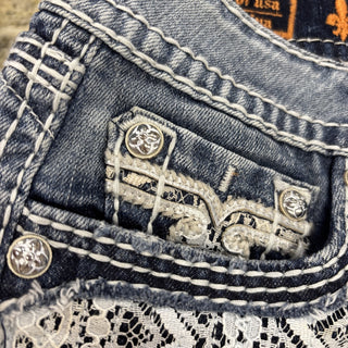 Rock Revival Jeans Lace Shorts 29