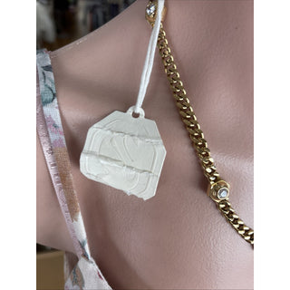 swarovski gold necklace
