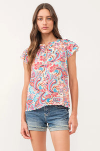 Another Love Lunya Riviera Shirred Top