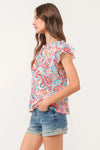 Another Love Lunya Riviera Shirred Top