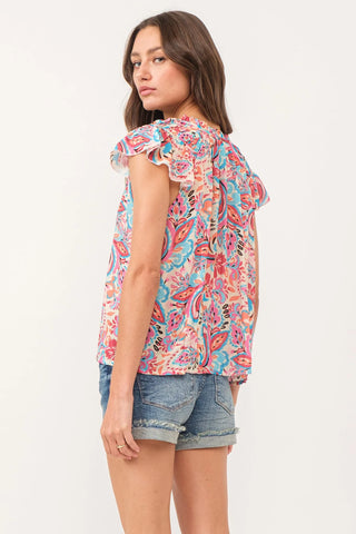 Another Love Lunya Riviera Shirred Top