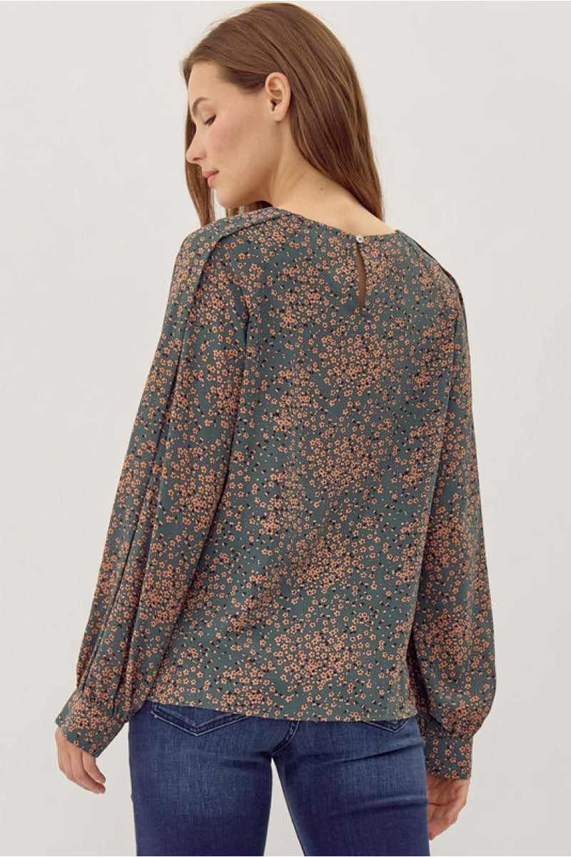 Kale Dream Floral Top