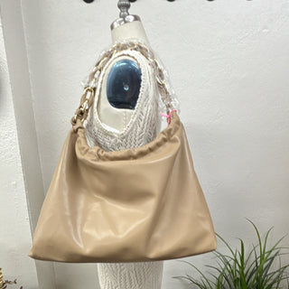 Like dreams Susan slouchy large tote bag tan