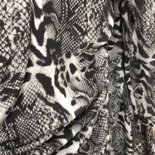 Karen Kane cheetah mesh Shirred midi Dress