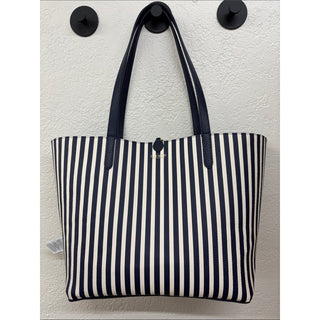 Lauren Ralph Lauren Navy faux leather reversible Tote bag