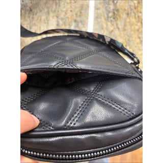 Steve Madden Black Quilted Crossbody Bag