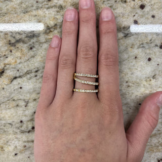 Gold Color Ring Size 8-9