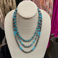 Layered Turquoise Necklace