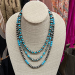 Layered Turquoise Necklace