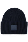 Ribbed Knit CC Beanie