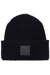 Ribbed Knit CC Beanie