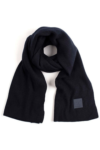 CC Ribbed Knit Scarf