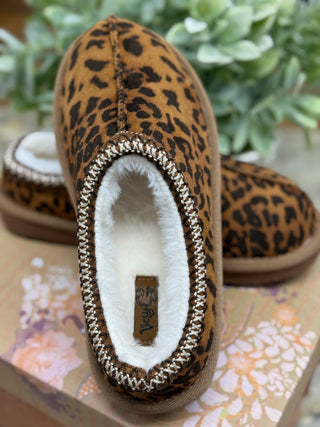 Very G Sparks Leopard Slipper Shoes