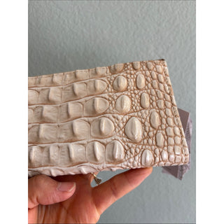 Brahmin Veronica ivory helm leather Wallet