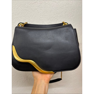 Donna Karan malverne black mini shoulder crossbody bag