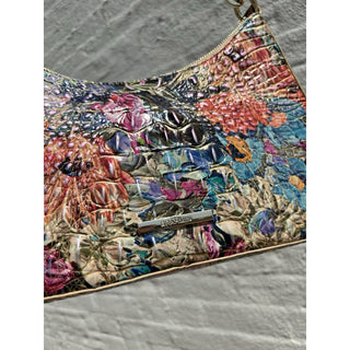 Brahmin Mod Esme Melbourne Leather Shoulder Bag With Chain Strap NWT