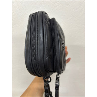 Steve Madden Black Quilted Crossbody Bag