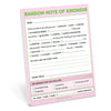 Random Note of Kindness Nifty Note Pad