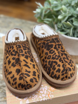 Very G Sparks Leopard Slipper Shoes