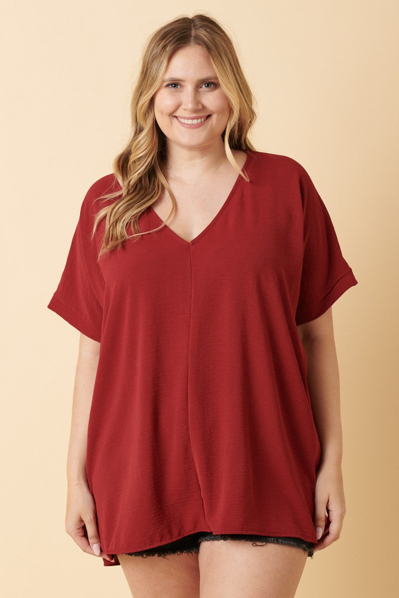 Plus Dolman Sleeve Airflow Top