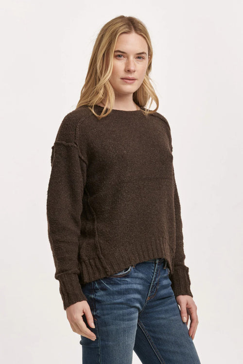 Dear John Jenna Dark Chocolate Sweater