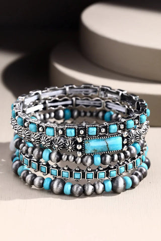 Turquoise Bracelet Set