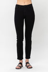 Judy Blue Mid-Rise Jet Black Slim Fit Jeans