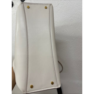 Donna Karan bridgehampton large leather tote light sand