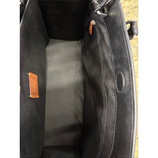 Coach Maggie tote bag Black Croc-Embossed Leather
