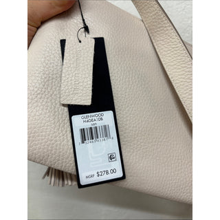 Donna Karan Glenwood Zippered Leather Small Crossbody with Tassel Detail