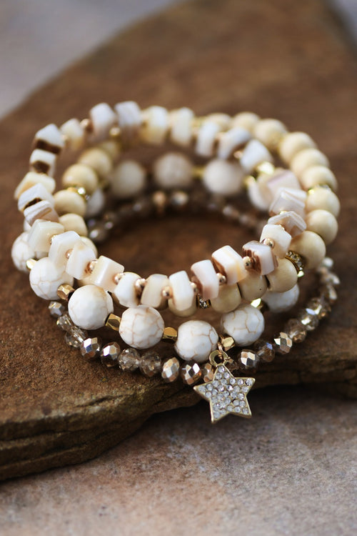 Stone Bracelet Set