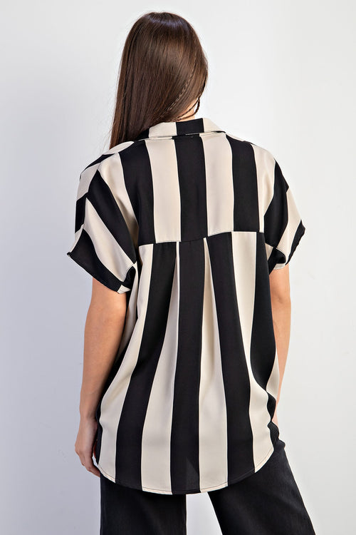 Rugby Stripe Top