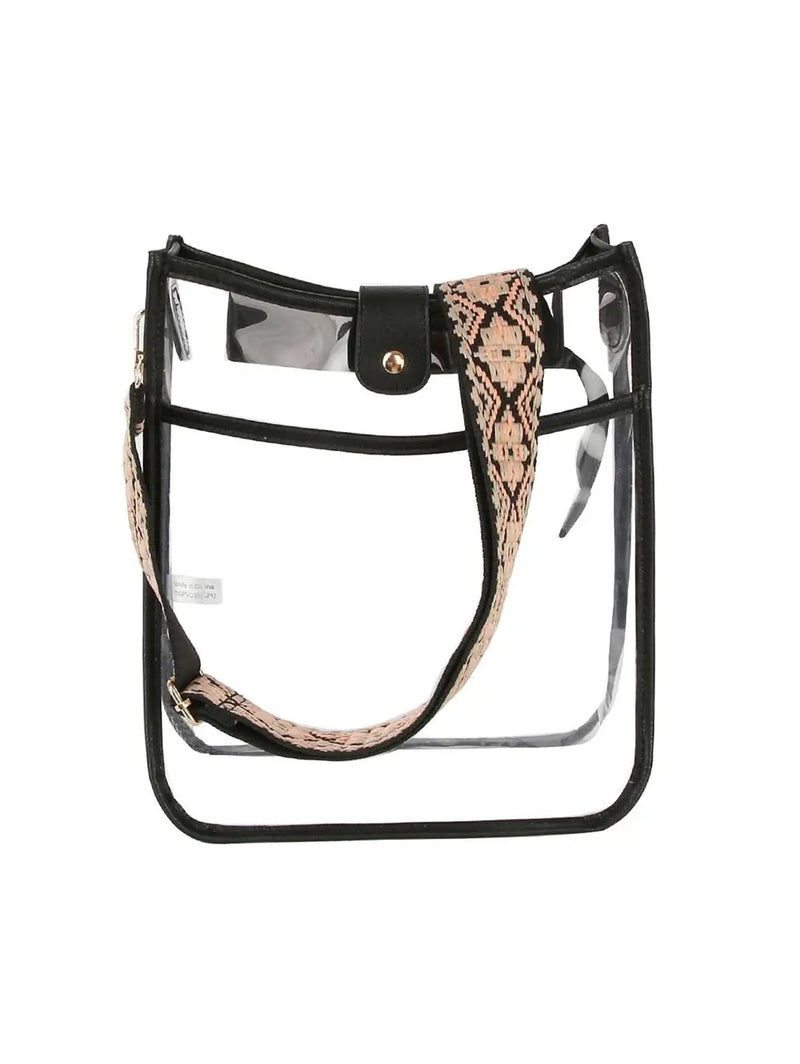 Clear Game Day Crossbody