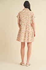 Corduroy Floral Dress