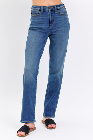 Judy Blue High Rise Straight Jeans