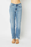 Judy Blue High-Rise Classic Straight Jeans