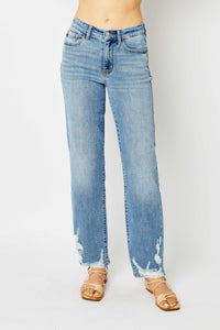 Judy Blue High-Rise Classic Straight Jeans